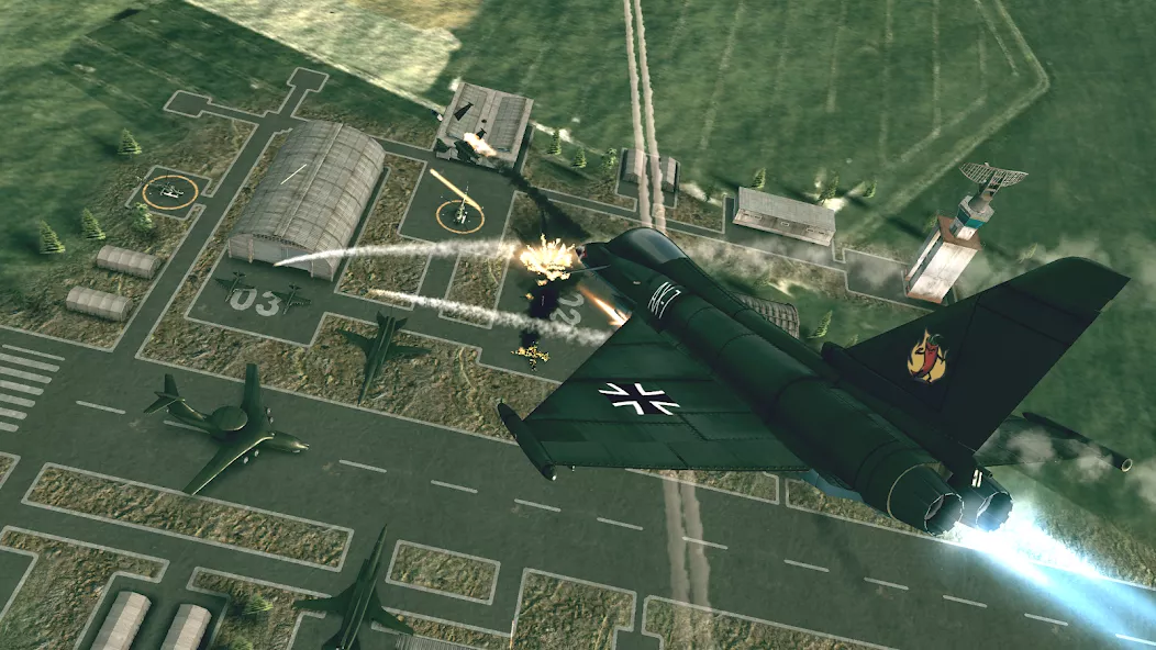 Warplanes: Task Force aerial combat action