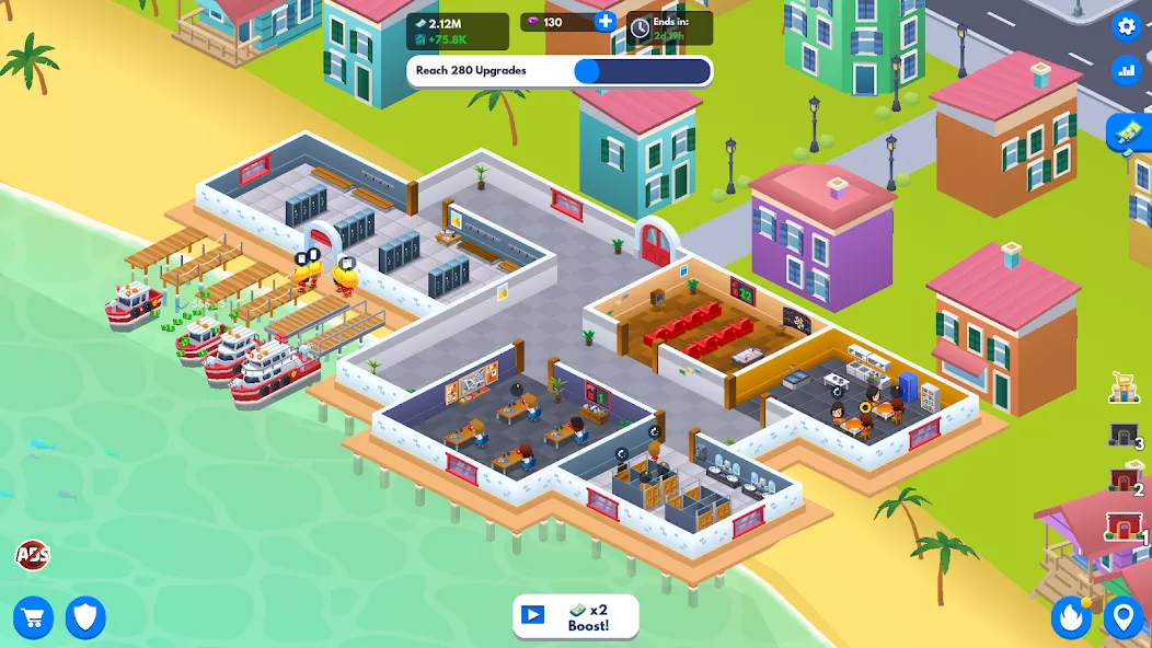 Idle Firefighter Tycoon gameplay screenshot 5