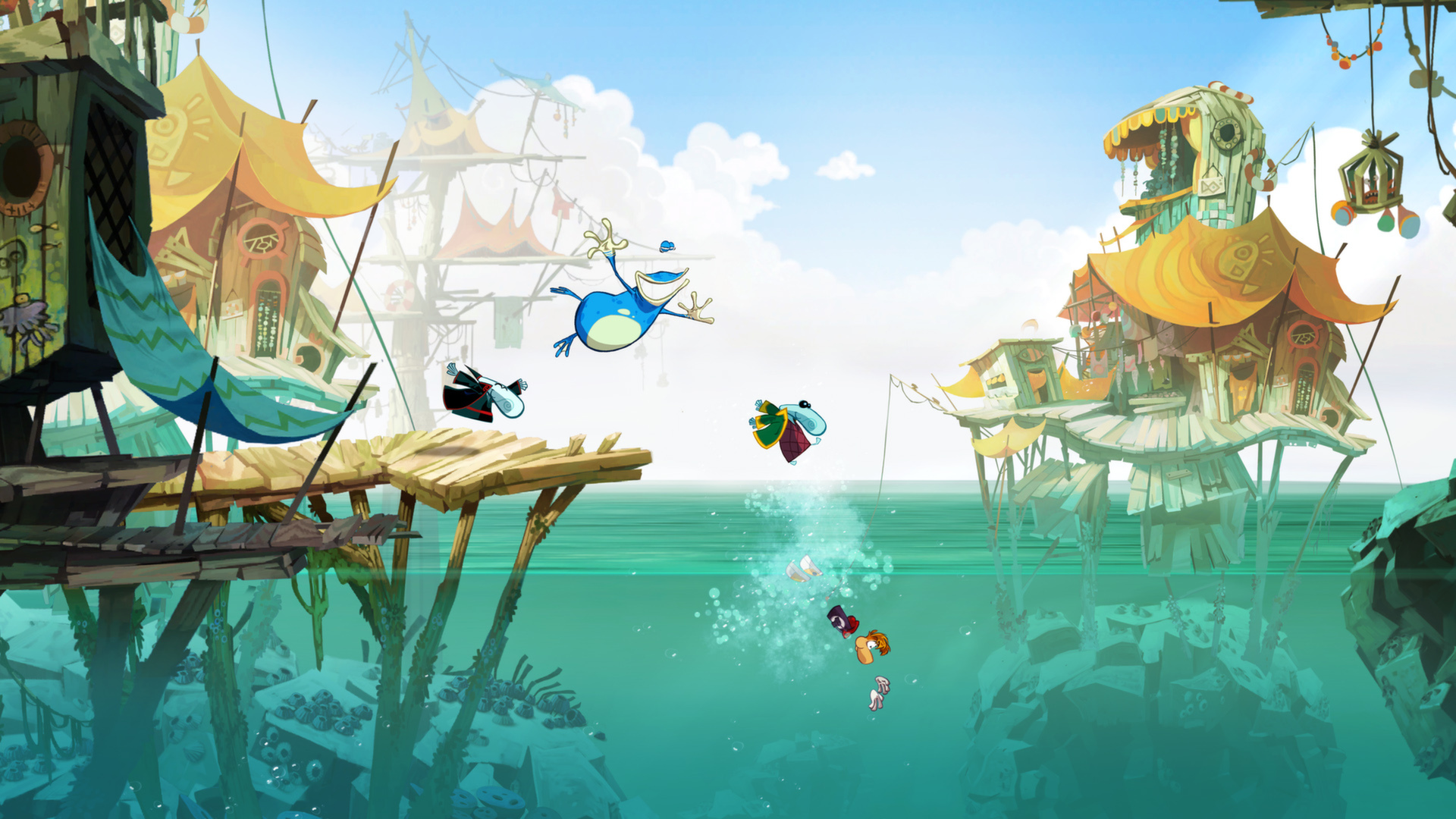 Rayman Origins screenshot 1