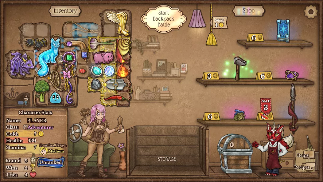 Backpack Battles gameplay screenshot 3