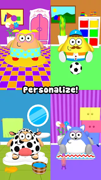 Pou 3D gameplay screenshot 3