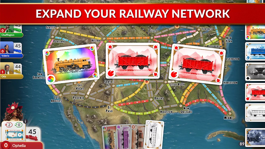 Ticket to Ride screenshot 1