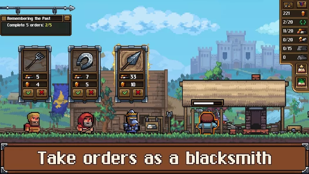 Anvil Saga: Forge Simulator gameplay screenshot 2