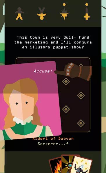 Reigns: The Witcher screenshot 1