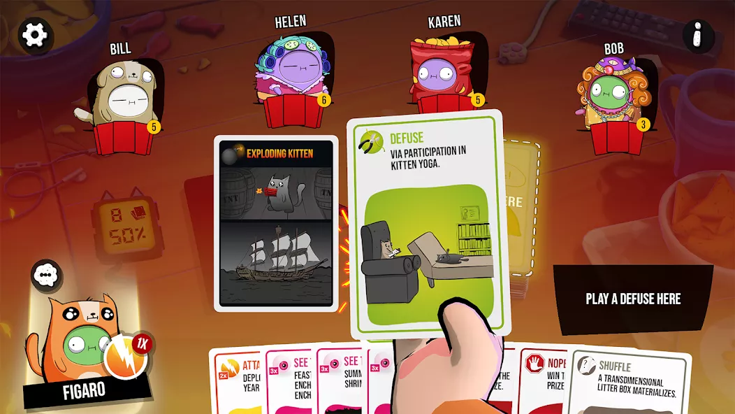 Exploding Kittens 2 screenshot 1