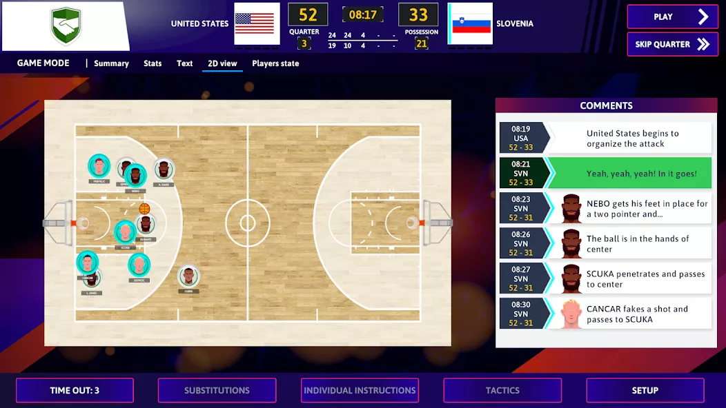 iBasketball Manager 26 screenshot 3