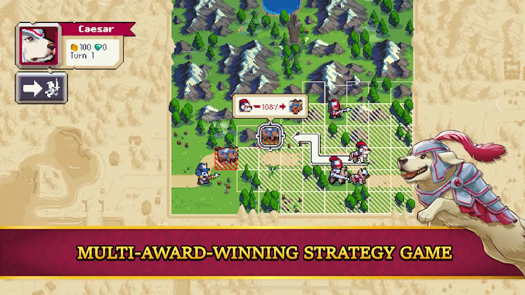 Wargroove 2: Pocket Edition gameplay screenshot 2