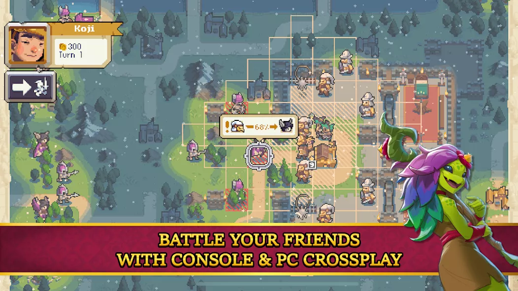Wargroove 2: Pocket Edition gameplay screenshot 4