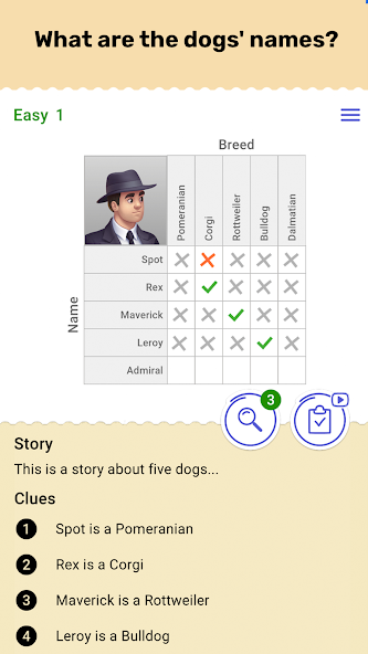 Cross Logic: Smart Puzzle Game screenshot 1