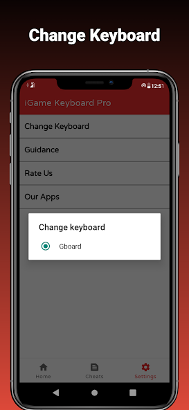 Game Keyboard Pro apply cheats screenshot 6
