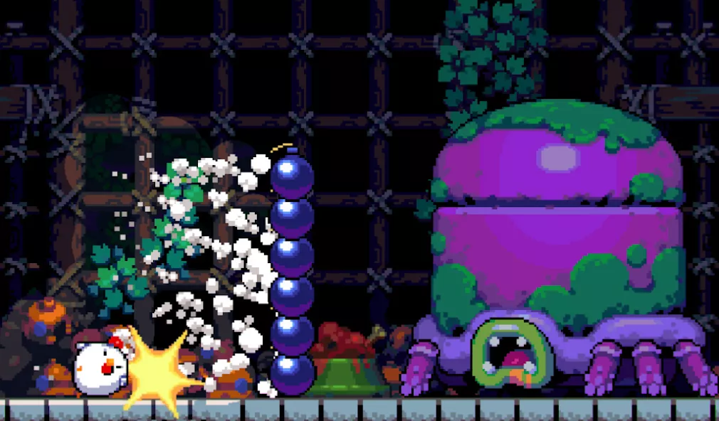 Bomb Chicken gameplay screenshot 1