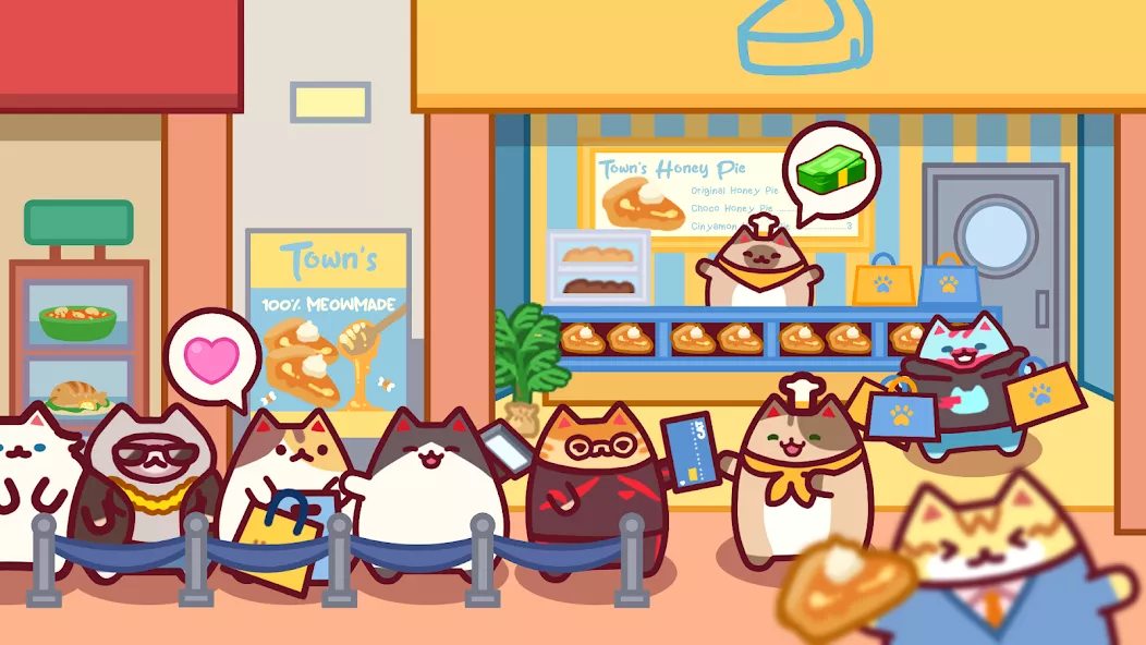 Cat Mall: Idle Shopping Tycoon screenshot 1