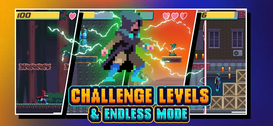 Pixel Runners: Endless Run gameplay screenshot 5
