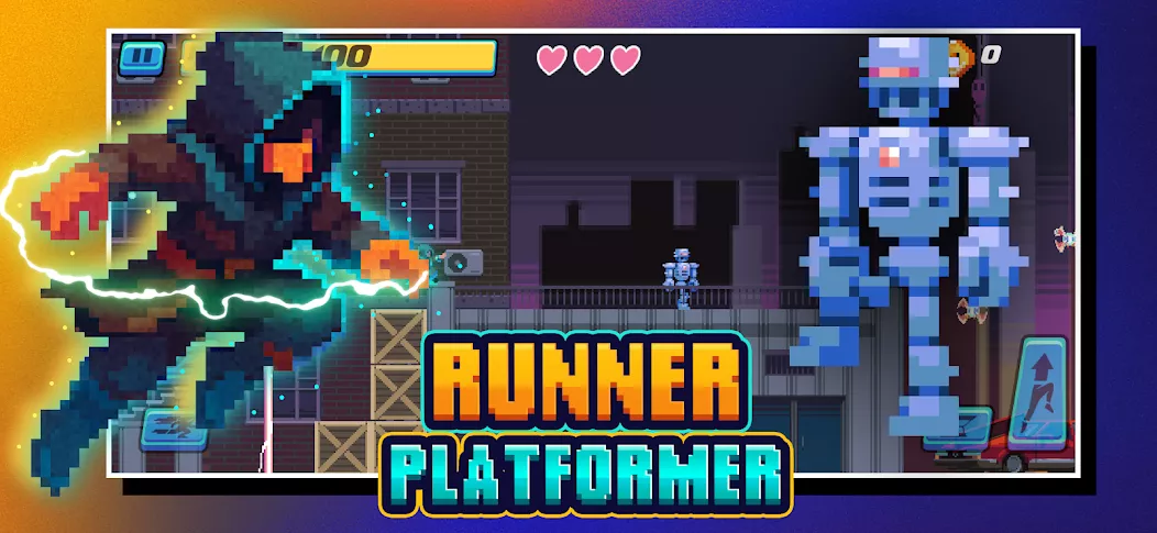 Pixel Runners: Endless Run gameplay screenshot 1