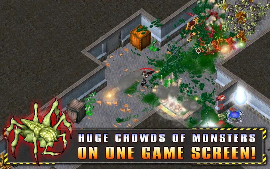 Alien Shooter gameplay screenshot 2