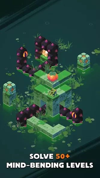 FROGBLOCK: Puzzle Adventure! screenshot 2