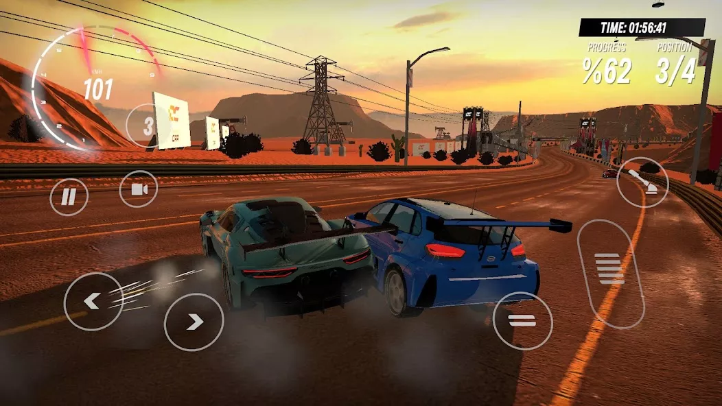 Car Racing Pro: Highway Rally screenshot 3