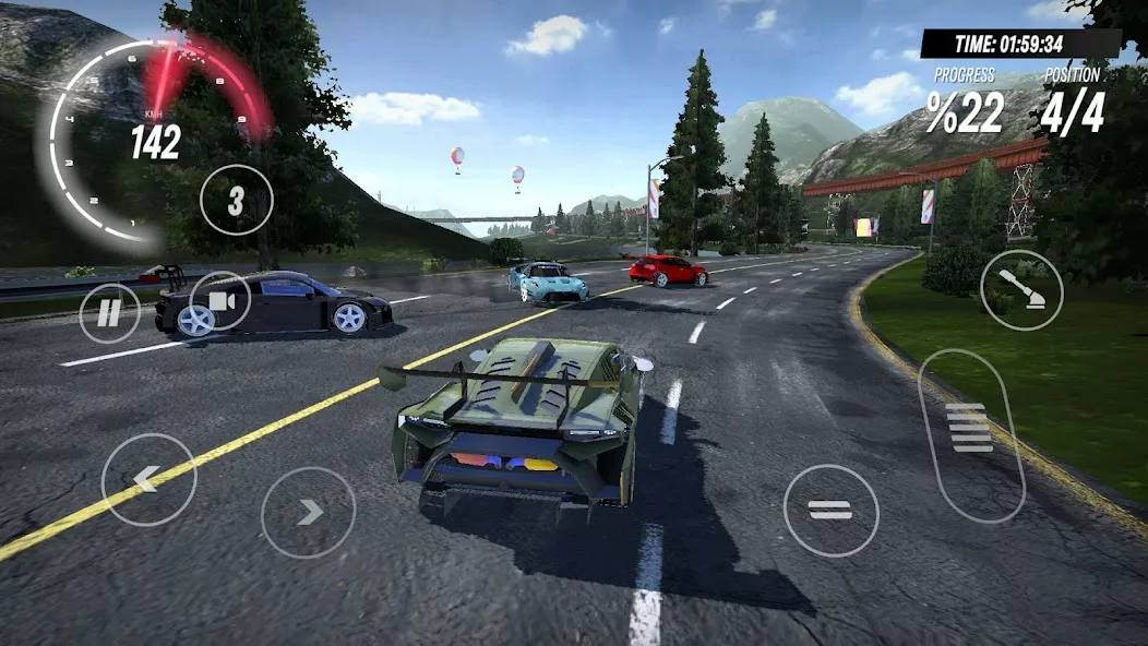 Car Racing Pro: Highway Rally screenshot 5
