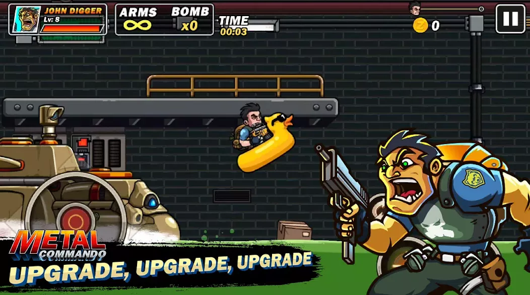 Metal Black Ops gameplay screenshot 1