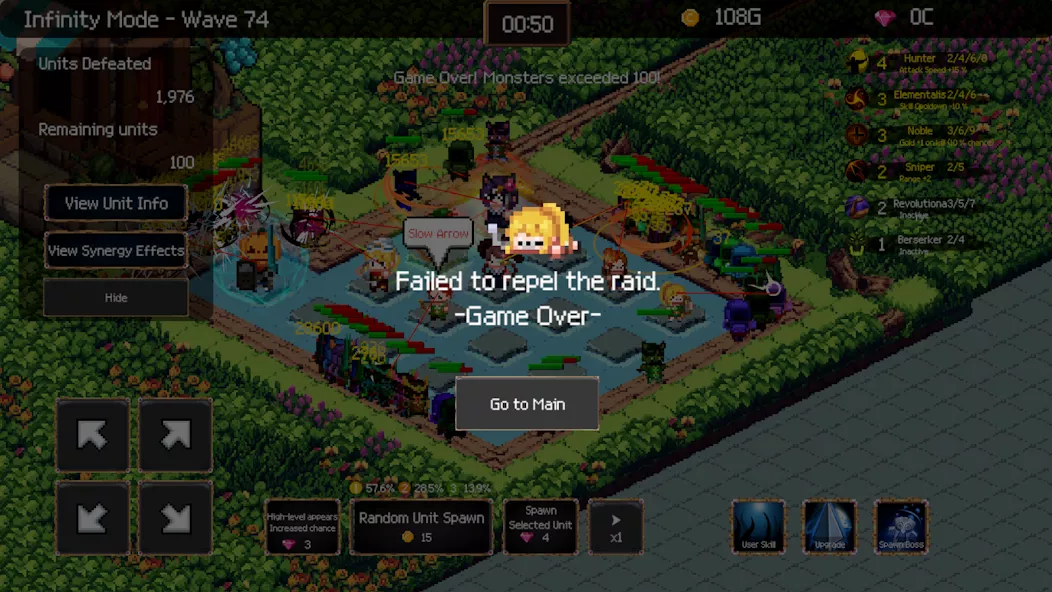 Hero 2048 – Merge Defense Game screenshot 5