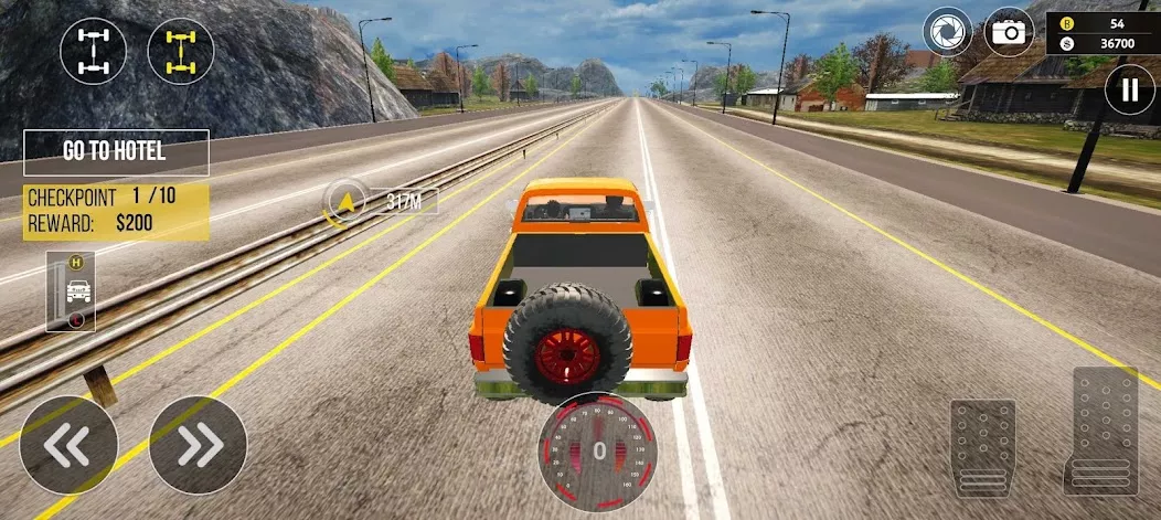 Offroad Jeep Driving Pro Games gameplay screenshot 3