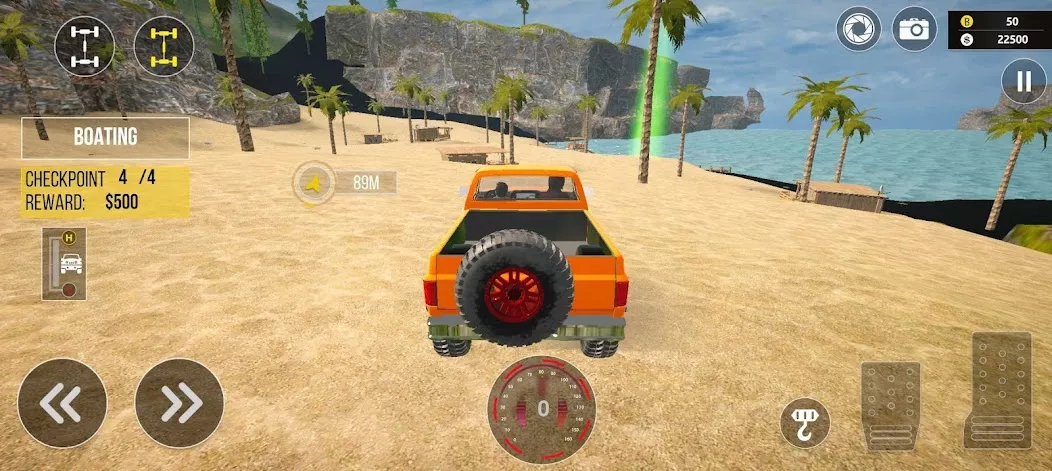 Offroad Jeep Driving Pro Games gameplay screenshot 1