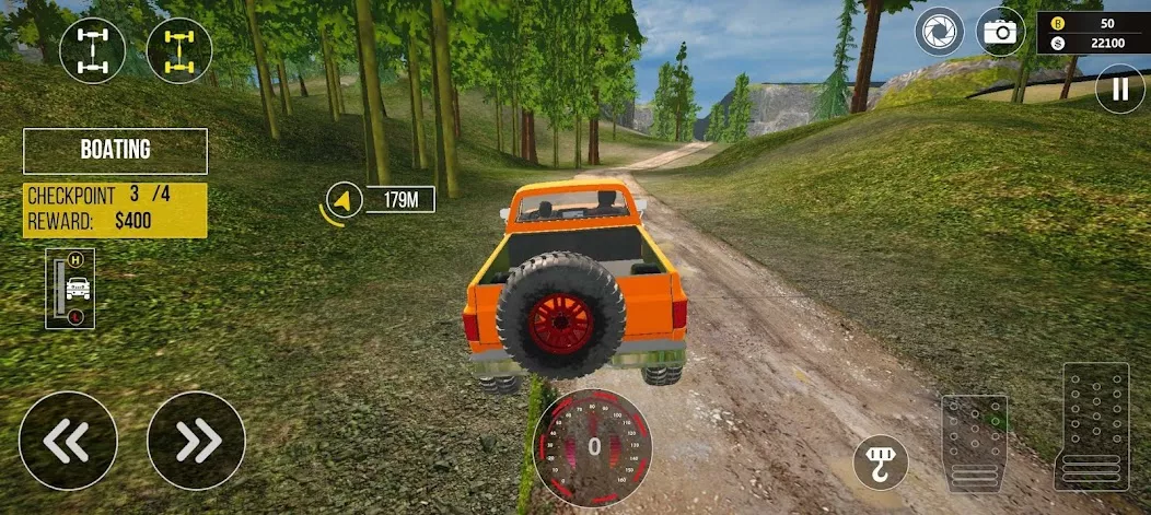 Offroad Jeep Driving Pro Games gameplay screenshot 4
