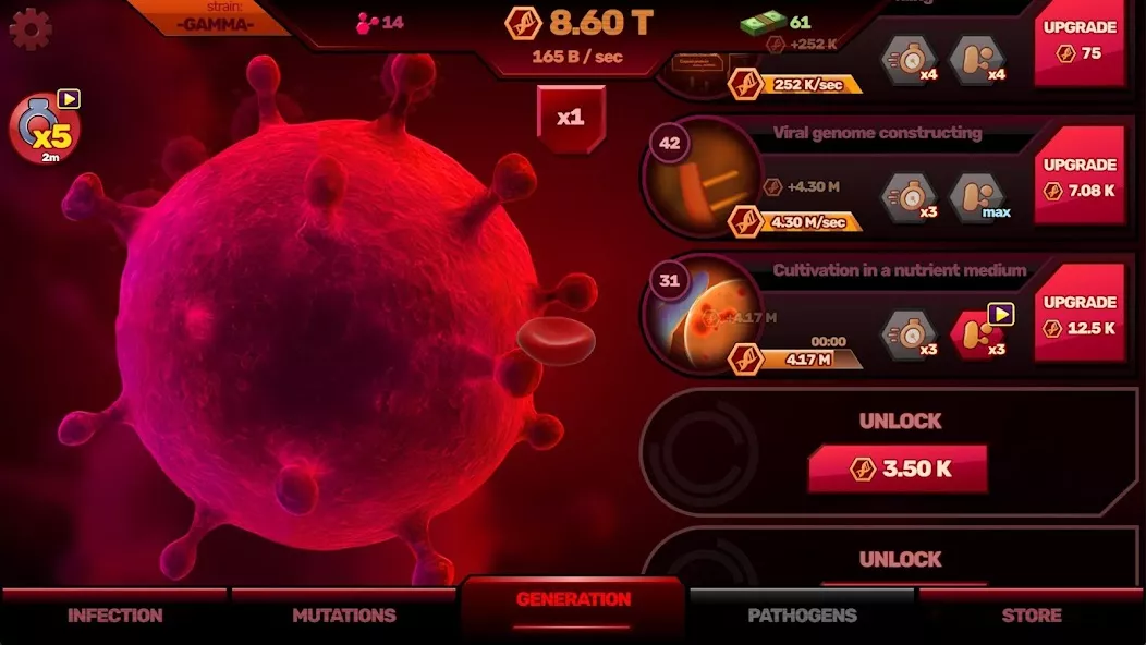 Second screenshot of Patient Zero: Plague game
