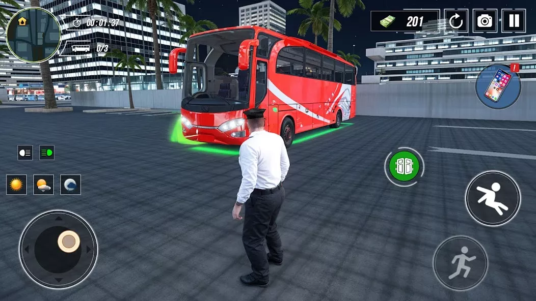City Bus Driving and Racing screenshot 1