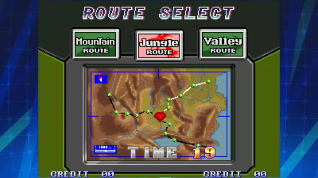 SHOCK TROOPERS ACA NEOGEO gameplay screenshot 2
