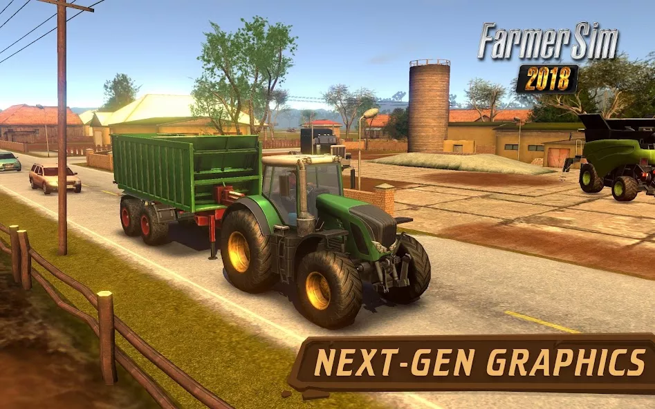 Farmer Sim 2018 gameplay screenshot 2