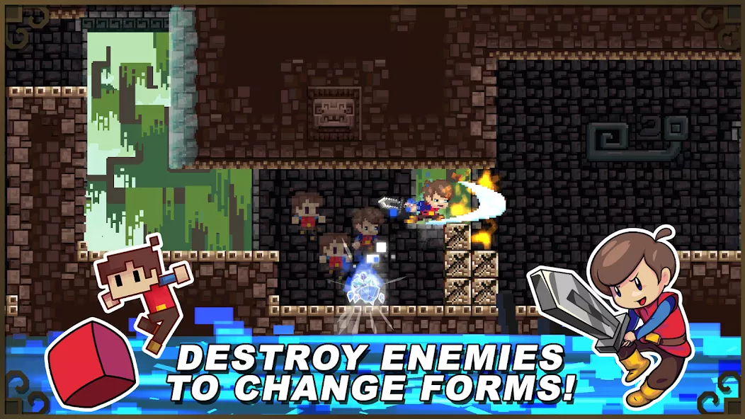 Adventures of Pip gameplay screenshot 2