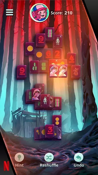 NETFLIX Mahjong Solitaire gameplay screenshot 2
