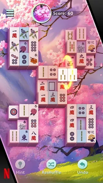 NETFLIX Mahjong Solitaire gameplay screenshot 4