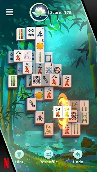 NETFLIX Mahjong Solitaire gameplay screenshot 1