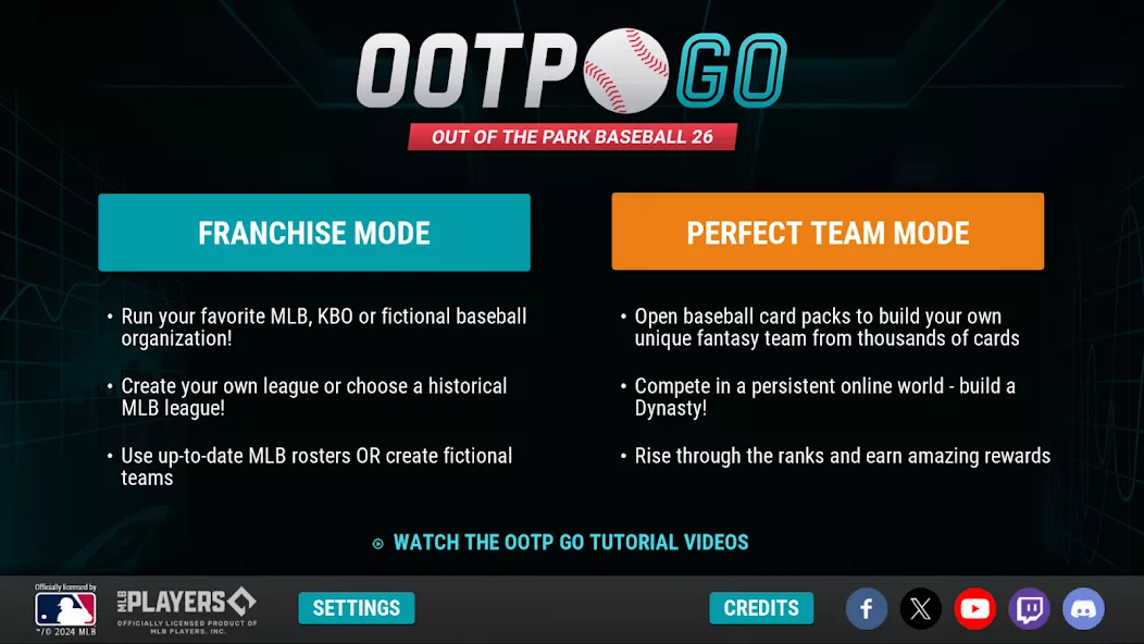 OOTP Baseball 26 Go! gameplay screenshot 1