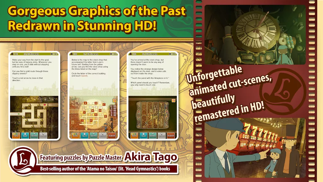 Layton: Lost Future in HD gameplay screenshot 5