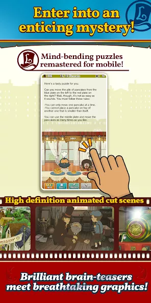Layton: Pandora’s Box in HD screenshot 3