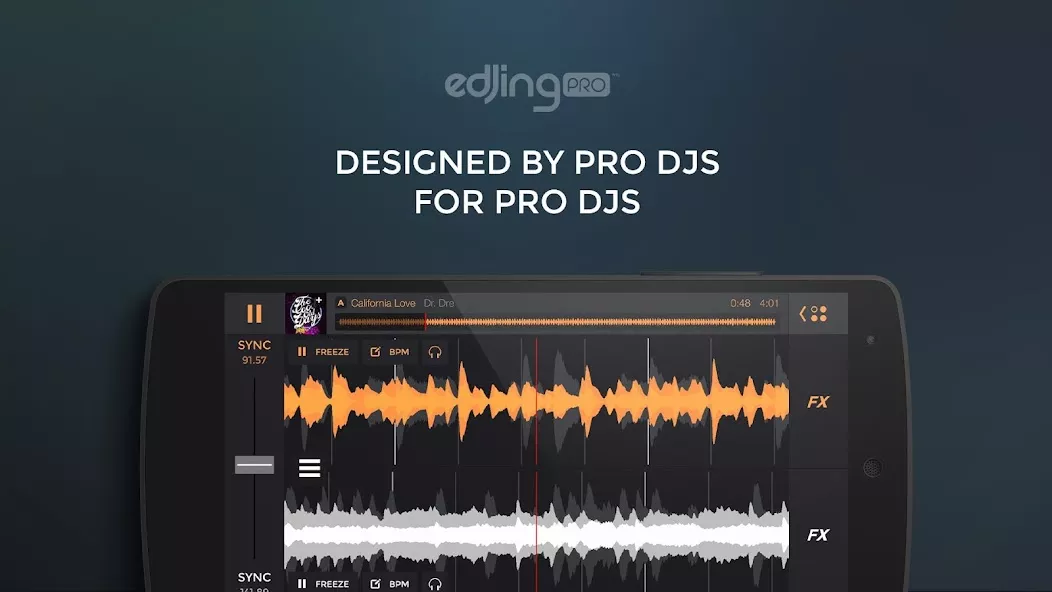 edjing PRO – Music DJ mixer screenshot 1