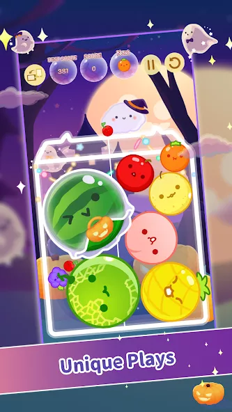 Suika Game gameplay screenshot 5
