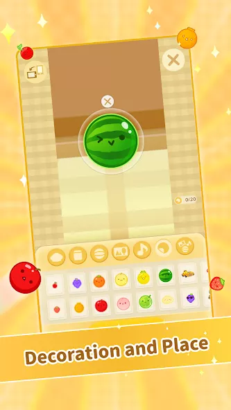Suika Game gameplay screenshot 3