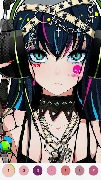 Anime Color Pro painting book screenshot 1