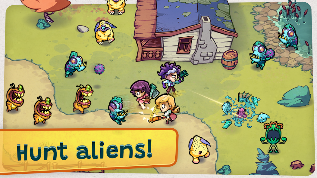 Alien Food Invasion Premium preview 1