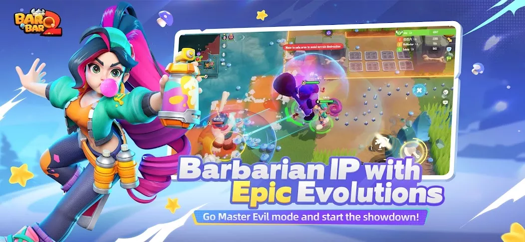 BarbarQ 2 combat action shot