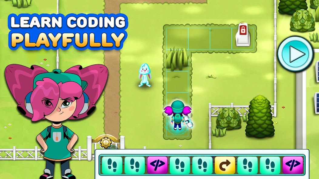 Glitch Hero: Coding Games Kids screenshot 1