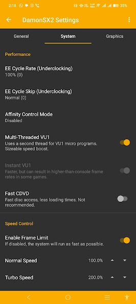 DamonSX2 Emulator – Premium screenshot 4