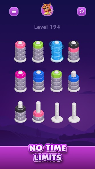 Nut Sort: Color Sorting Game Screenshot 4