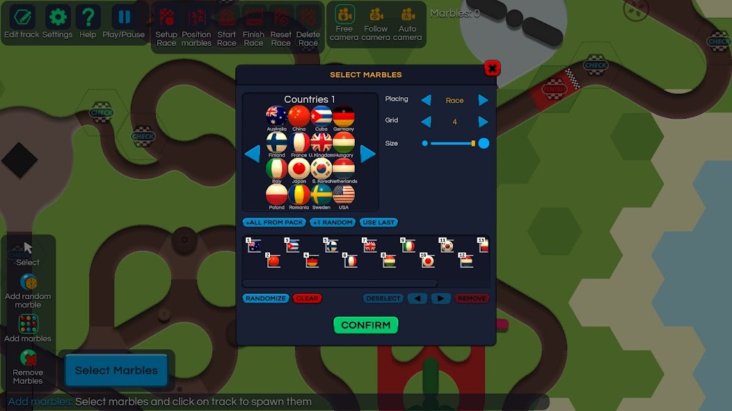 Marble Race Creator screenshot 1