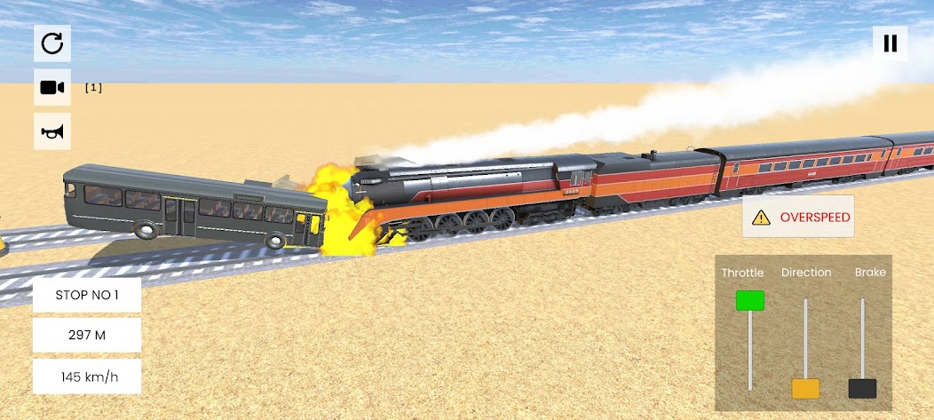 Vintage Steam Train Sim Pro screenshot 3