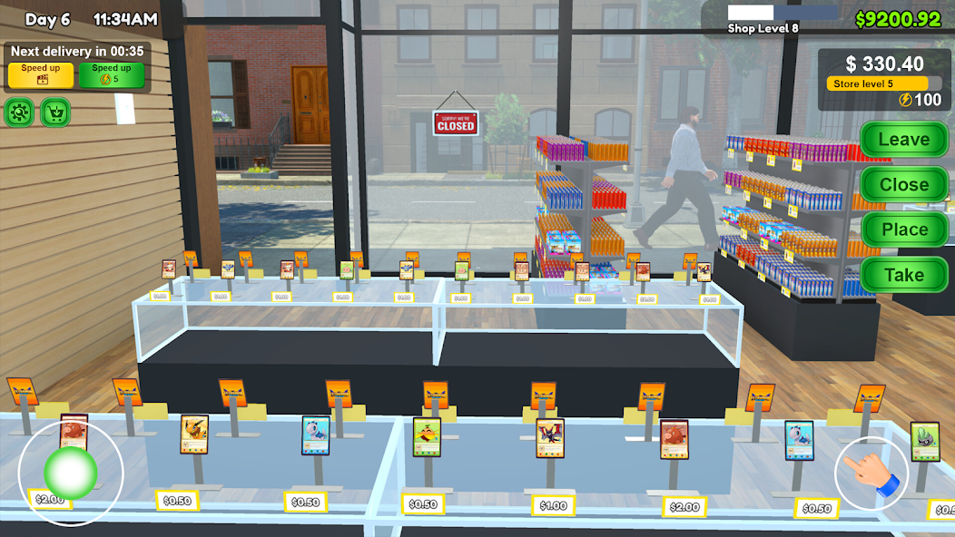 TCG Card Shop Sim Idle Game gameplay preview 3